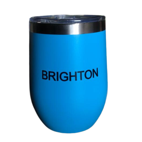 Horizon Blue Stainless Steel Beach Cup - Image 2