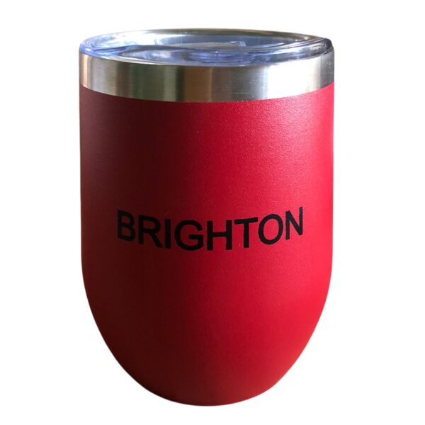 Lifeguard Red Stainless Steel Beach Cup - Image 2